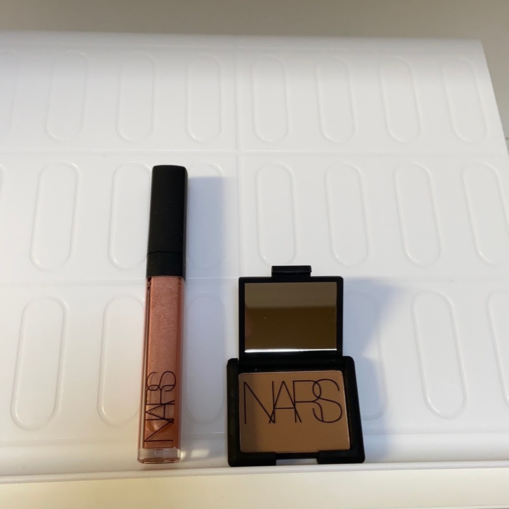 NARS Lip Gloss and Mini Laguna Bronzer Powder  NWT